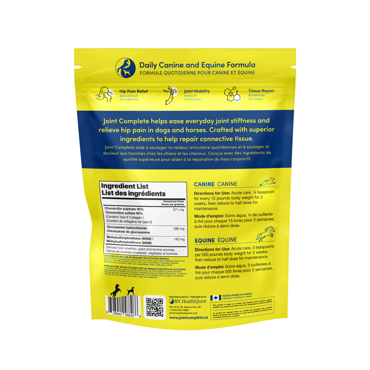 Joint Complete – Daily Canine and Equine Formula